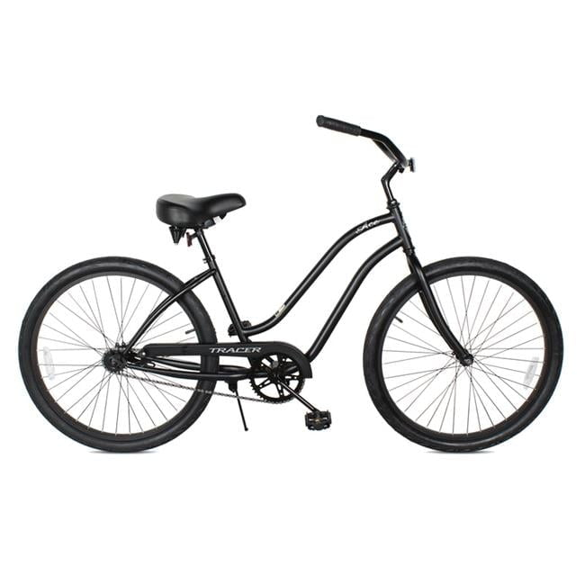 Tracer ACE Bicicleta de Playa de 26 Pulgadas para Mujer, Rosa, Velocidad Nica, Freno de Montaña, Bicicleta Urbana de Cercanías para Adultos