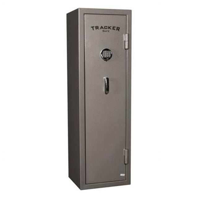 Tracker Safe TS08-GRY 8-Gun Fire Resistant Combination/Dial Lock Gun Safe, Gray