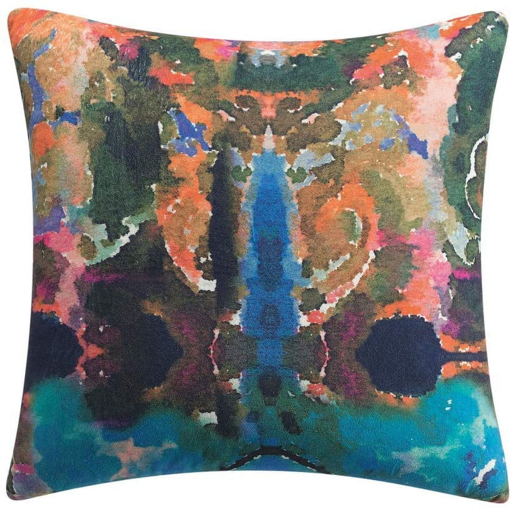 Harper Abstract Cotton Throw Pillow
