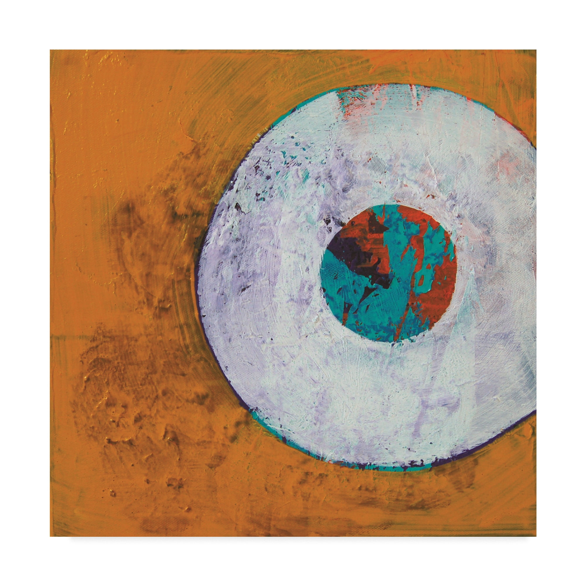 Trademark Fine Art 'Abstract Eye' Canvas Art by Nicole Dietz