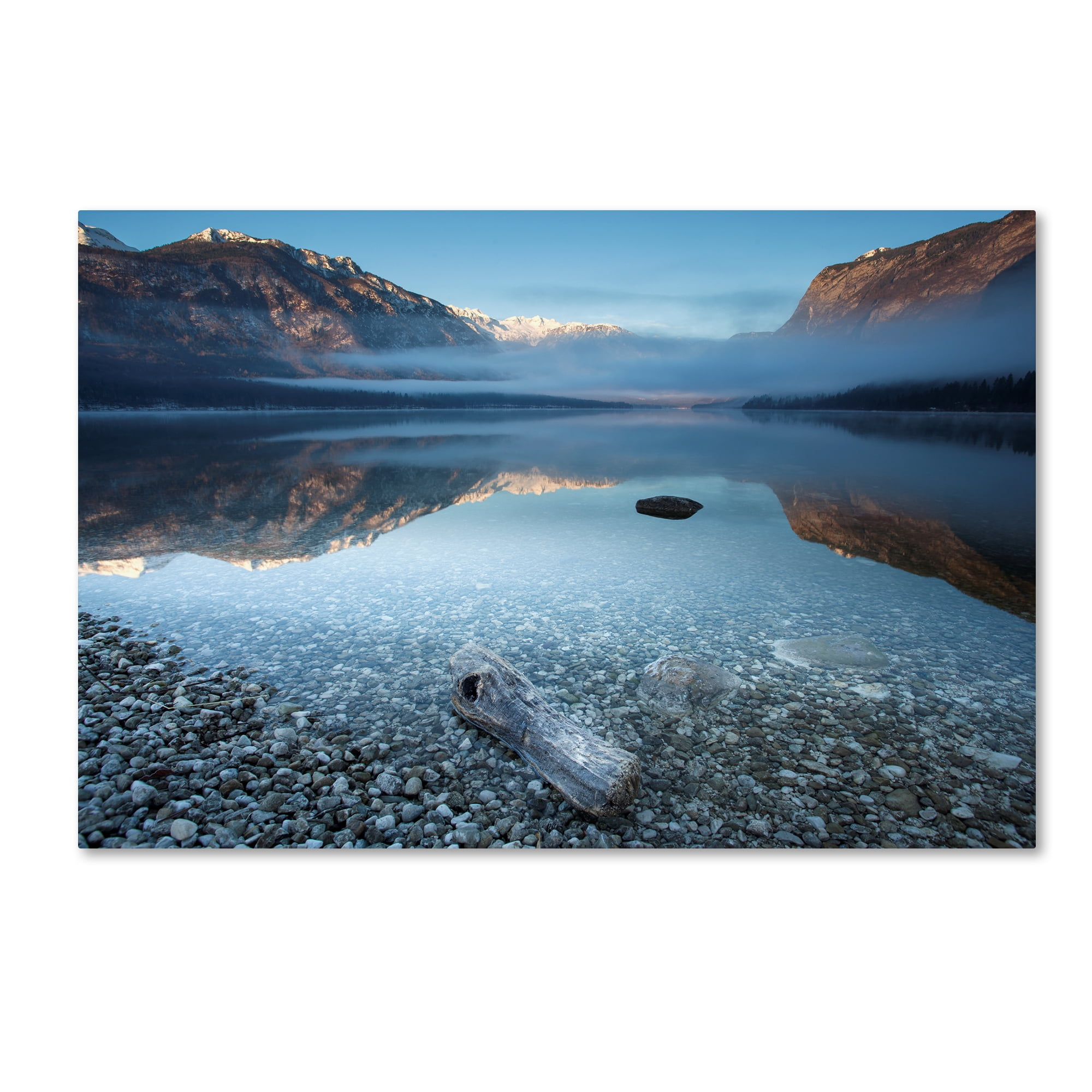 Trademark Fine Art 'Bohinjs Tranquility' Canvas Art by Bor