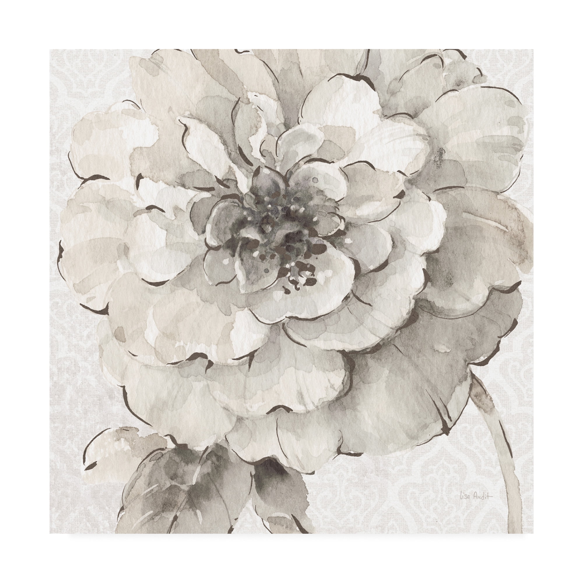 Trademark Fine Art 'Indigold VII Gray' Canvas Art by Lisa Audit