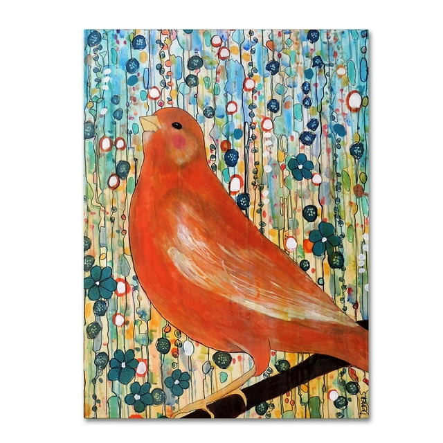 Trademark Fine Art "Serenade" Canvas Art by Sylvie Demers
