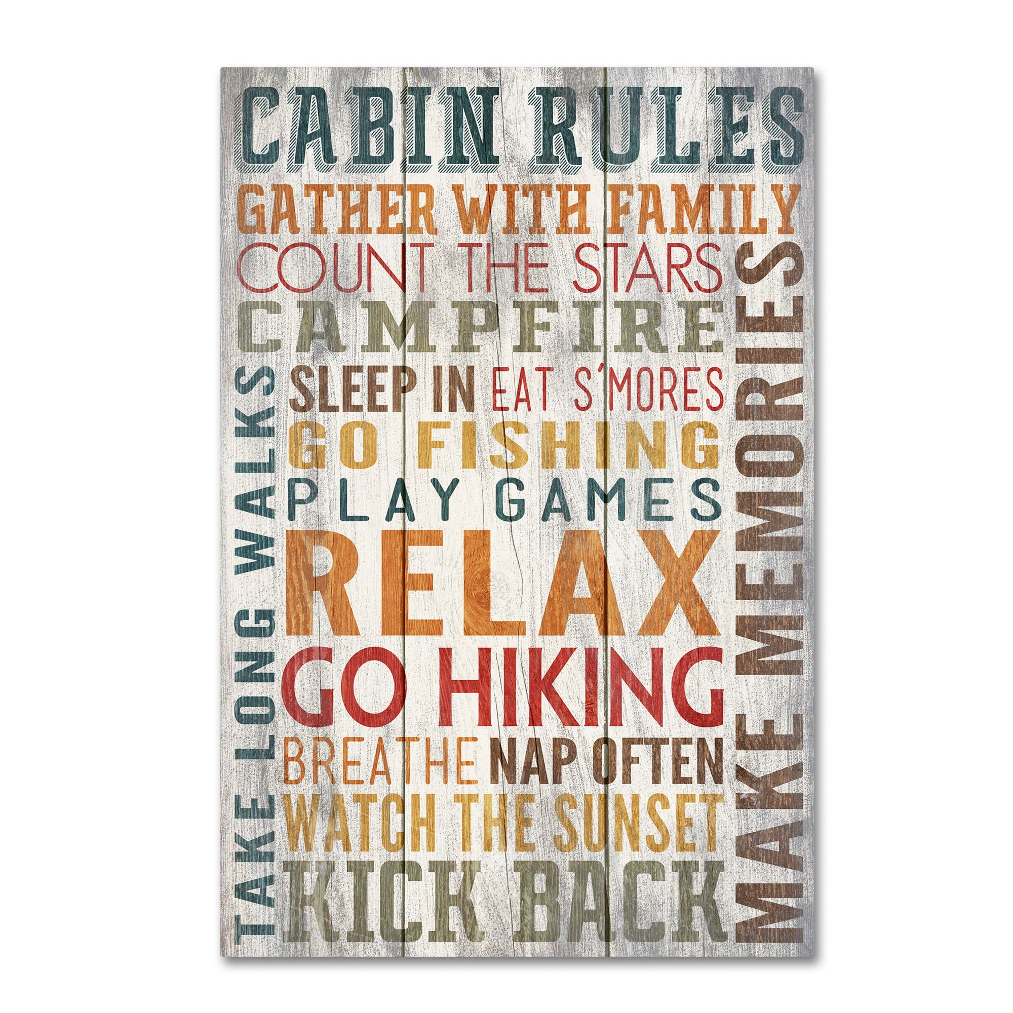 Trademark Fine Art 'Travel Poster 72' Canvas Art by Lantern Press