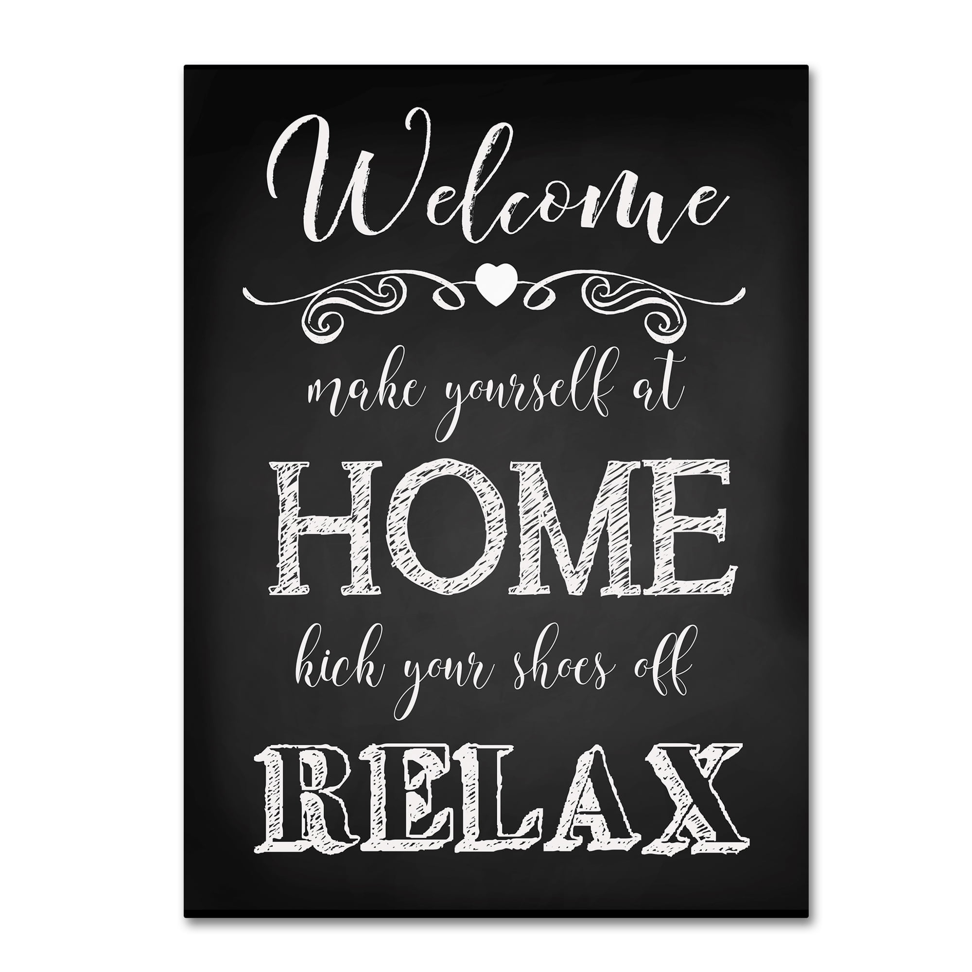 Trademark Fine Art 'Welcome Home 2' Canvas Art by Jean Plout