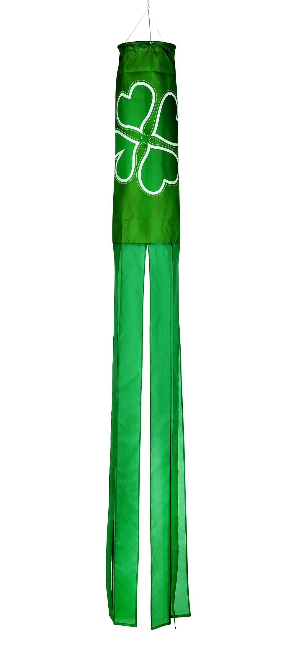 Trademark Innovations 60" Clover Windsock, Blows in the Wind