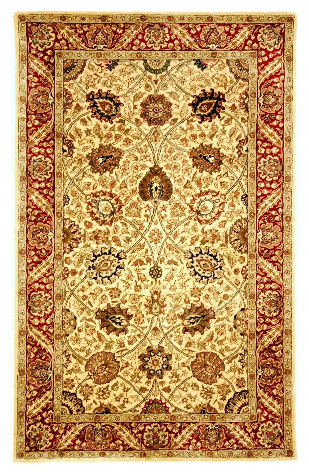 SAFAVIEH Persian Legend Jared Abstract Area Rug, Ivory/Red, 3' x 5'