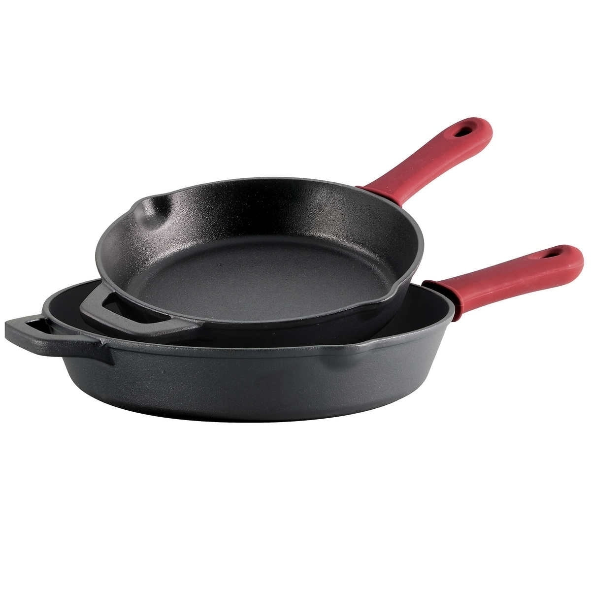 Tramontina 2 Piece Cast Iron Skillets