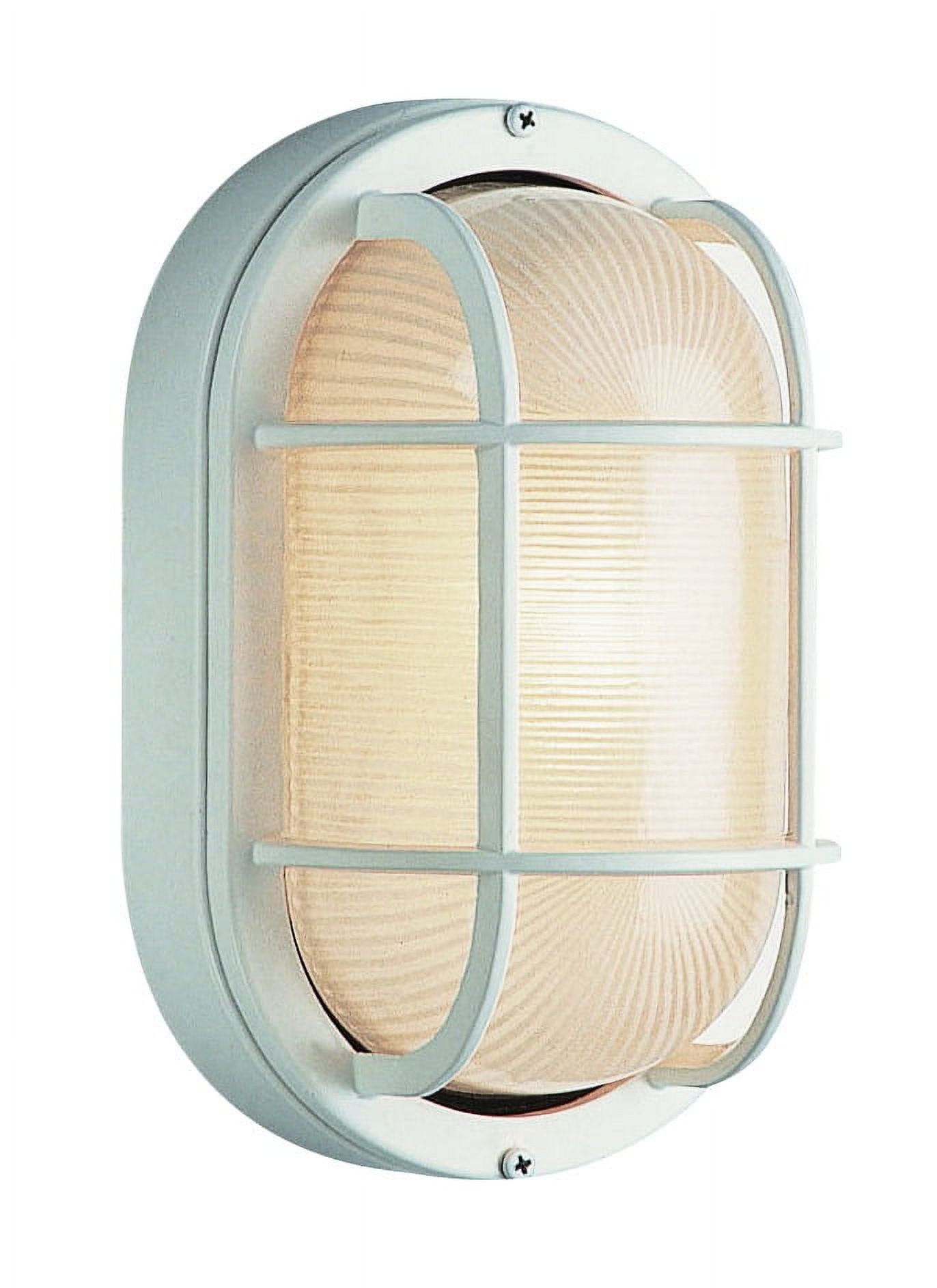 Trans Globe Lighting 41015 6.5" Width 1 Light Flush Mount Bulkhead Outdoor Wall Sconce -