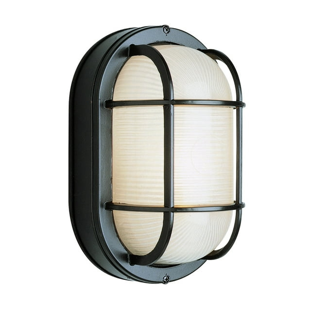 Trans Globe Lighting 41015 6.5" Width 1 Light Flush Mount Bulkhead Outdoor Wall Sconce -