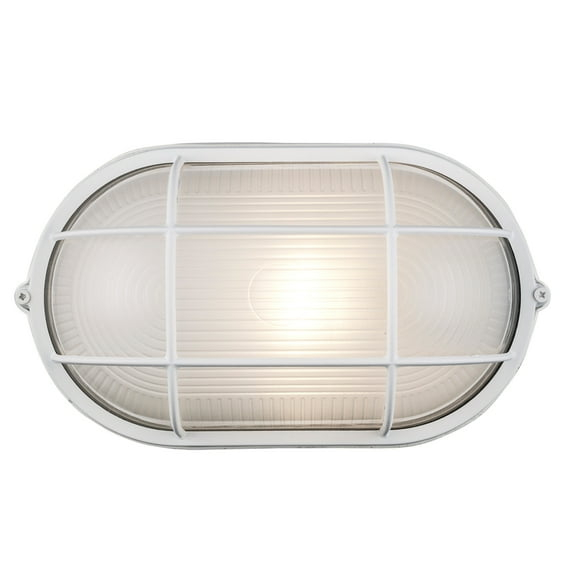 Trans Globe Lighting 41015 6.5" Width 1 Light Flush Mount Bulkhead Outdoor Wall Sconce -