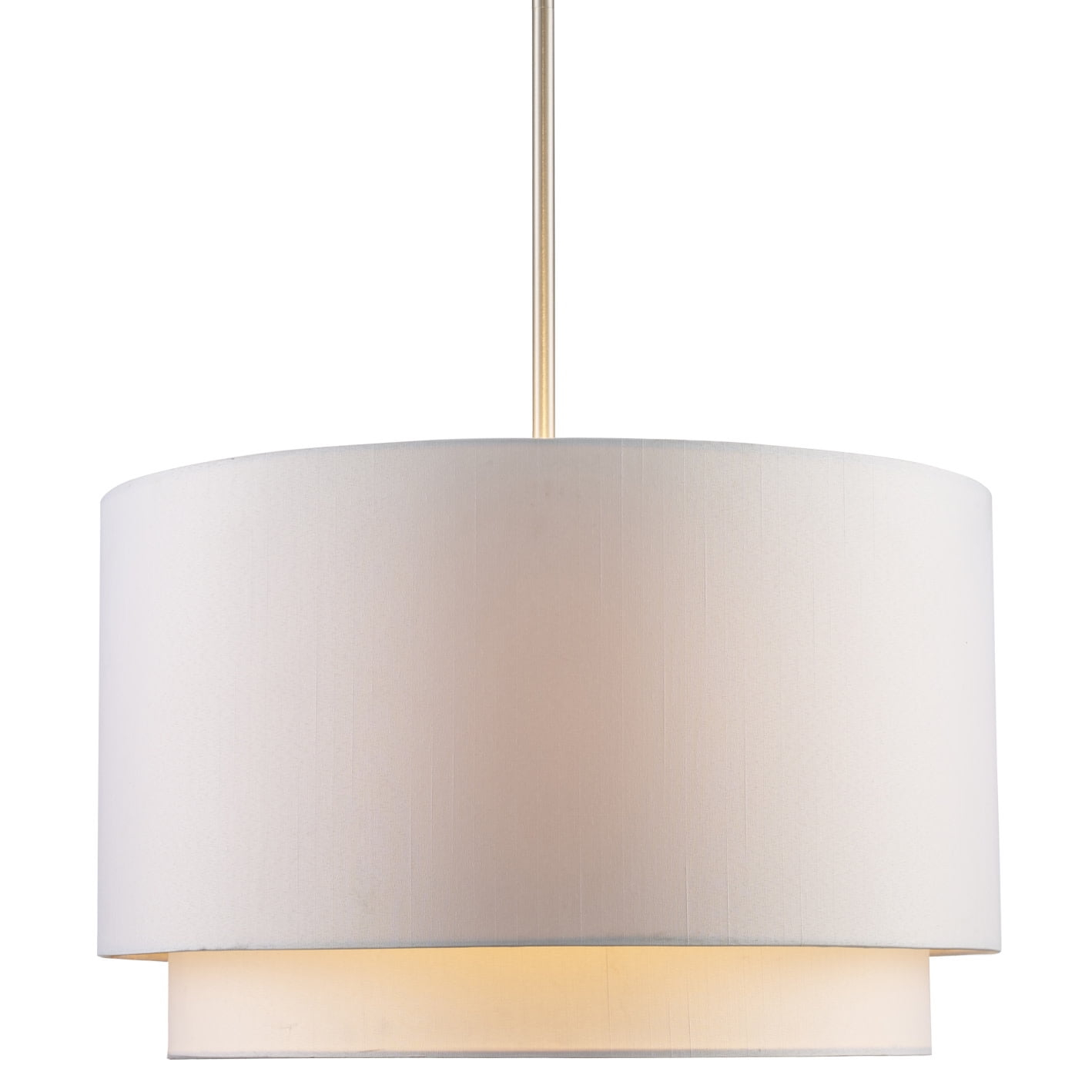 Trans Globe Lighting Pnd-802 Three Light Double Shade Pendant From The Young And Hip