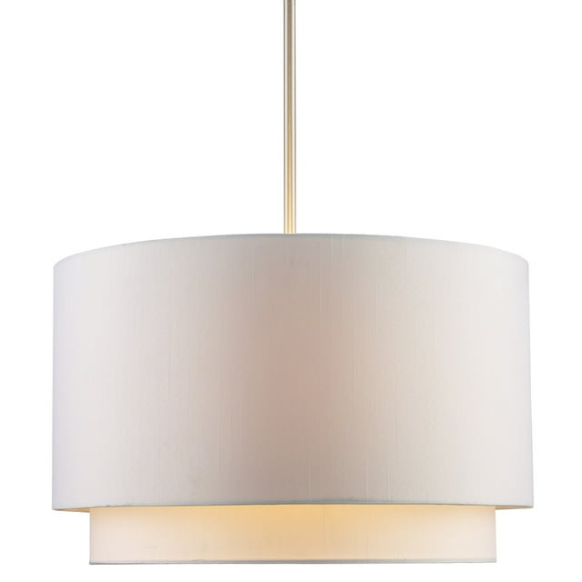 Trans Globe Lighting Pnd-802 Three Light Double Shade Pendant From The Young And Hip