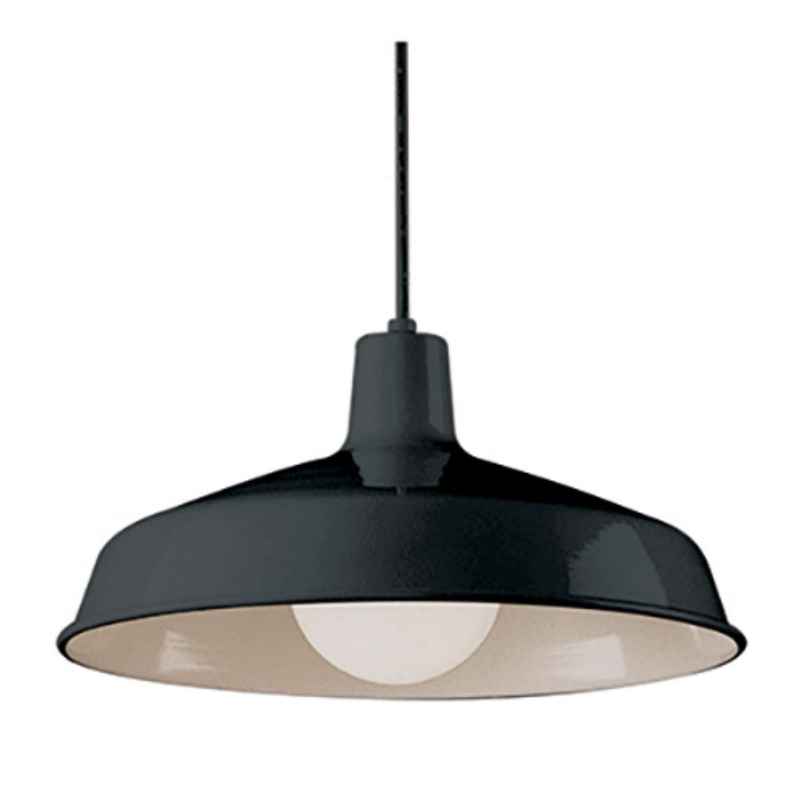 Trans Globe Lighting 1100 Sherman 1 Light 7" Tall Industrial Dome Shaped Indoor Pendant -