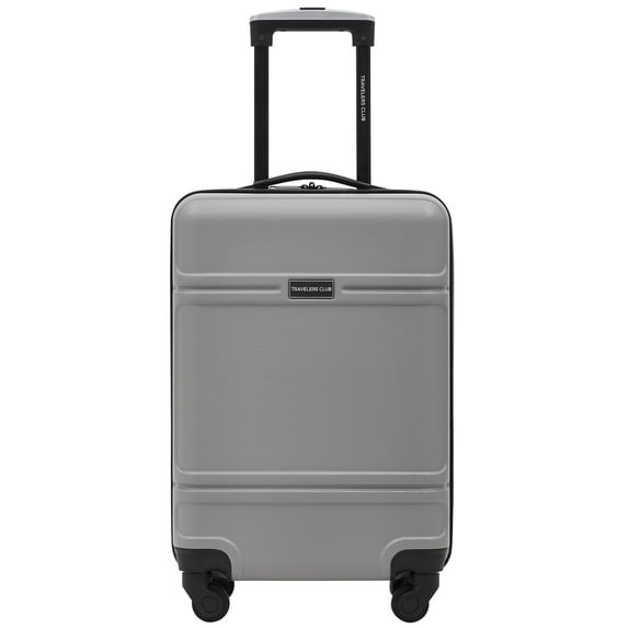 Travelers Club 20" Skyline Rolling Hard Case Carry-on Luggage - Gray