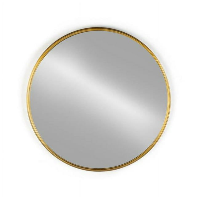 Rosdorf Park Archelle Metal Flat Wall Mirror