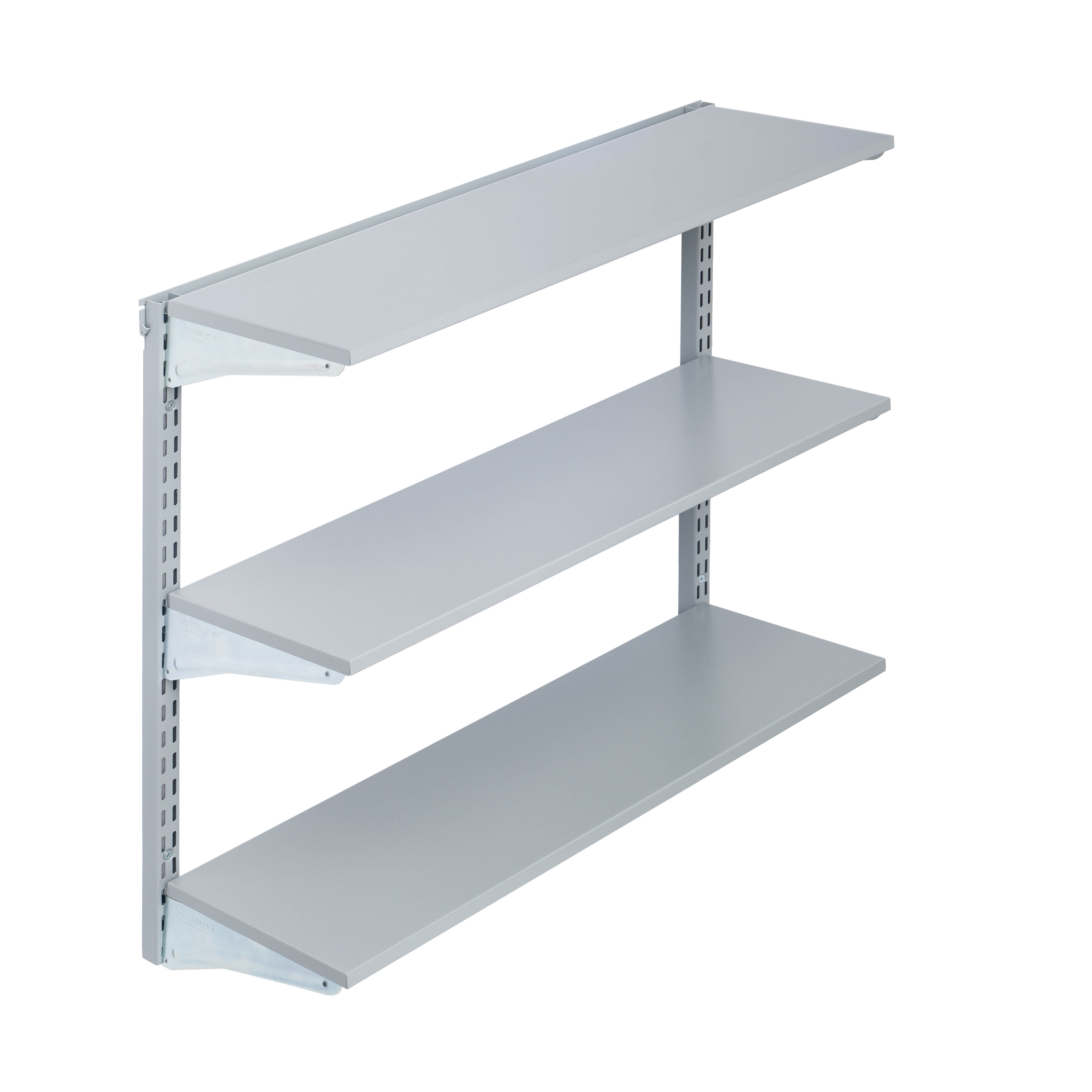 33'' W Steel Height -Adjustable Storage Rack
