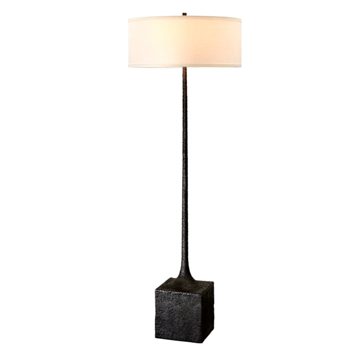 Deacon Floor Lamp - Antique Bronze
