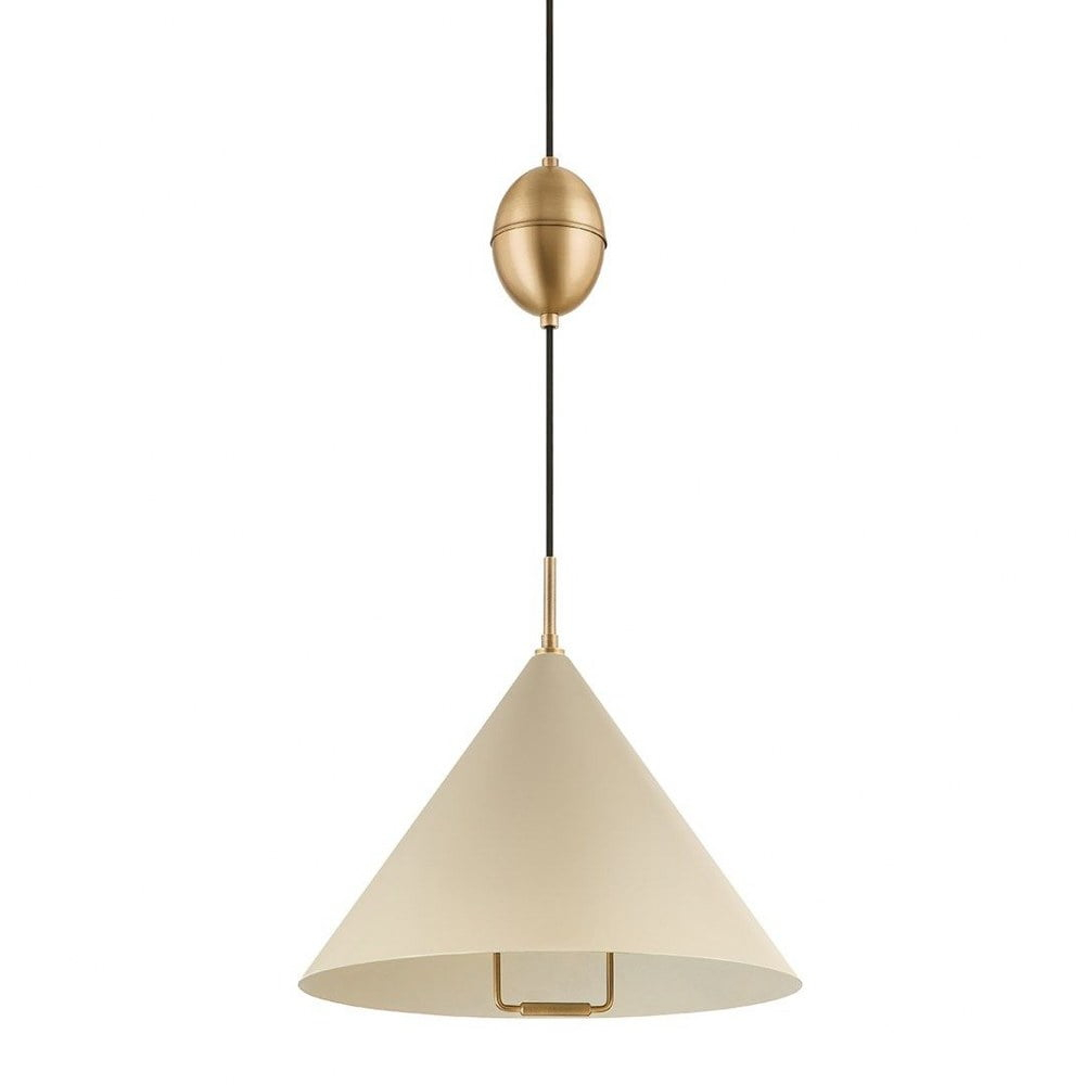 Maria Pendant Light - Sand / 18" Dia