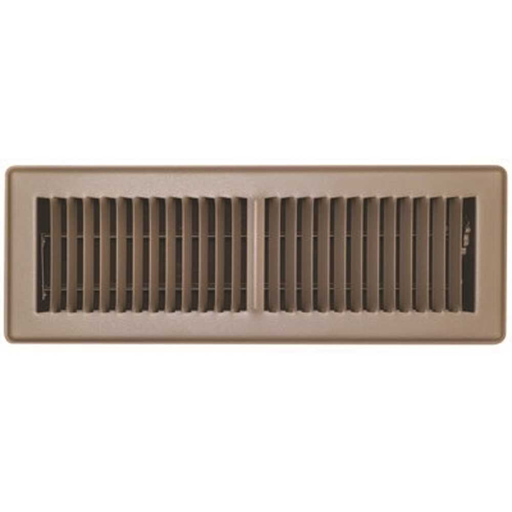 TruAire 150MB 04X14 4 in. x 14 in. Floor Register , Brown