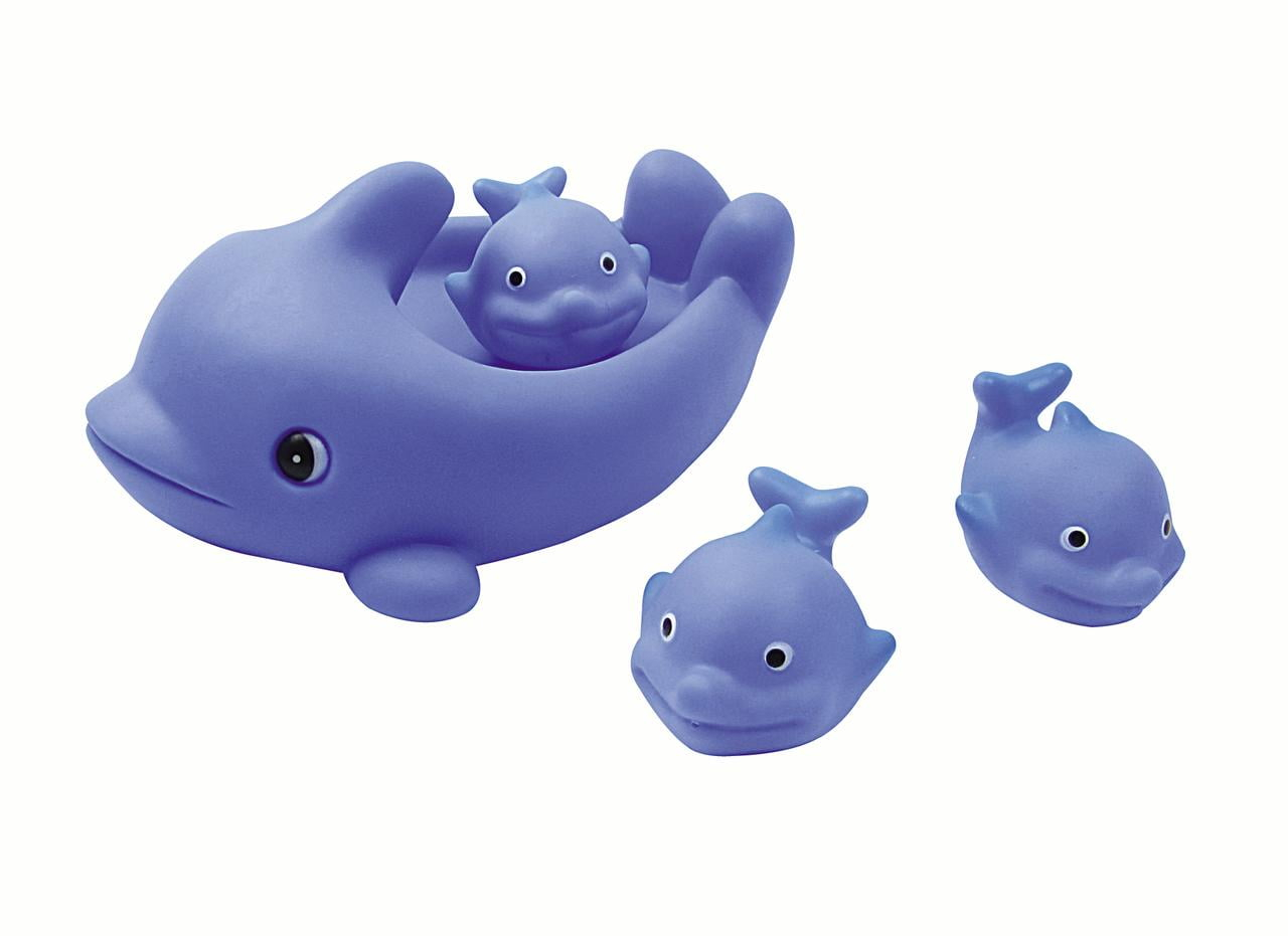 Tubby Scrubby Whale Family Bath Toys