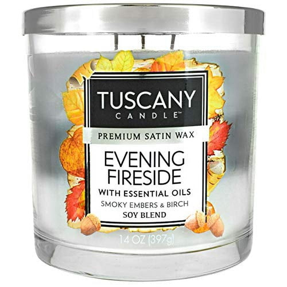 Tuscany Candle 14oz Evening Fireside Candle