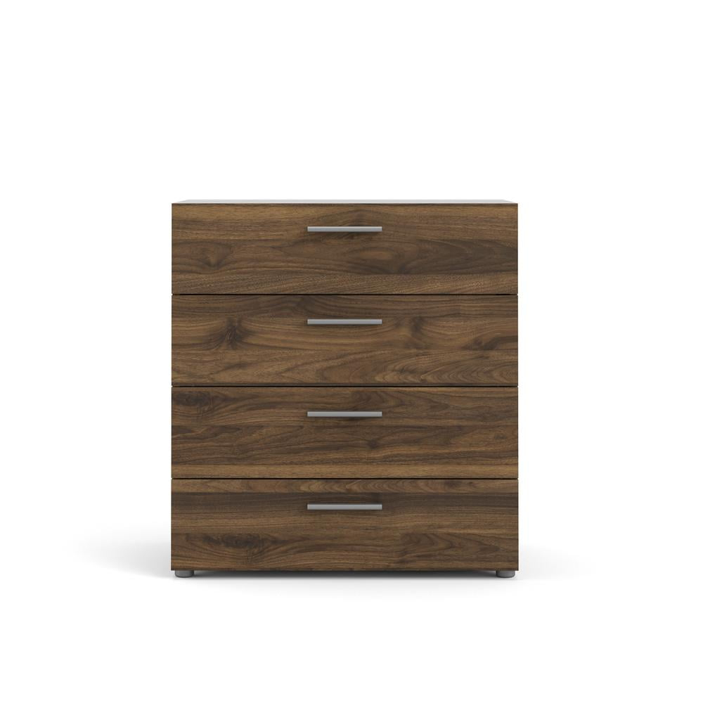 Tvilum, Austin 4 Drawer Chest, Walnut