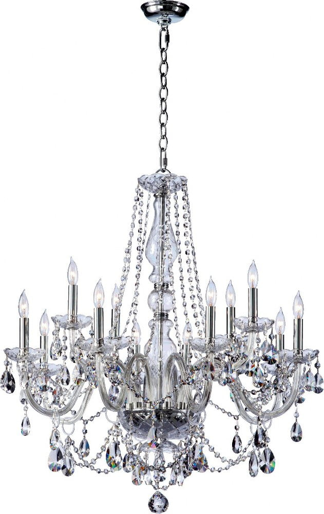 Twelve Light Chandelier     -Traditional Installation Quorum Lighting 631-12-514