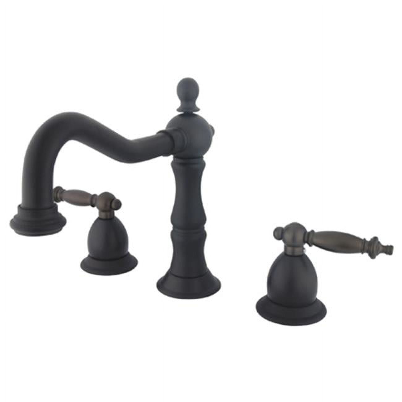Kingston Brass KS1975AL 8 in. Widespread Bathroom Faucet, Oil Rubbed Bronze