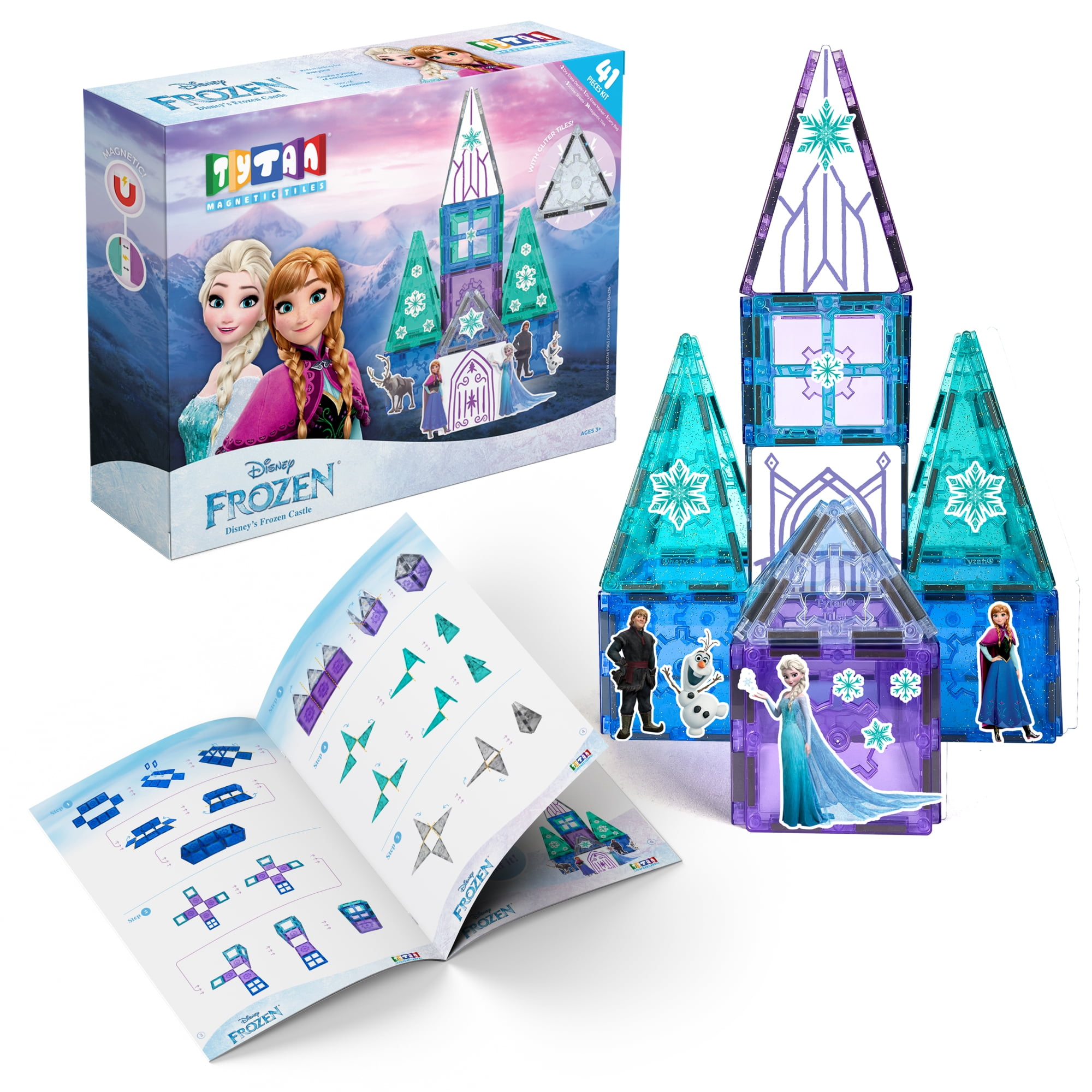 Tytan Disney Frozen 41-Piece Large Magnetic Tiles