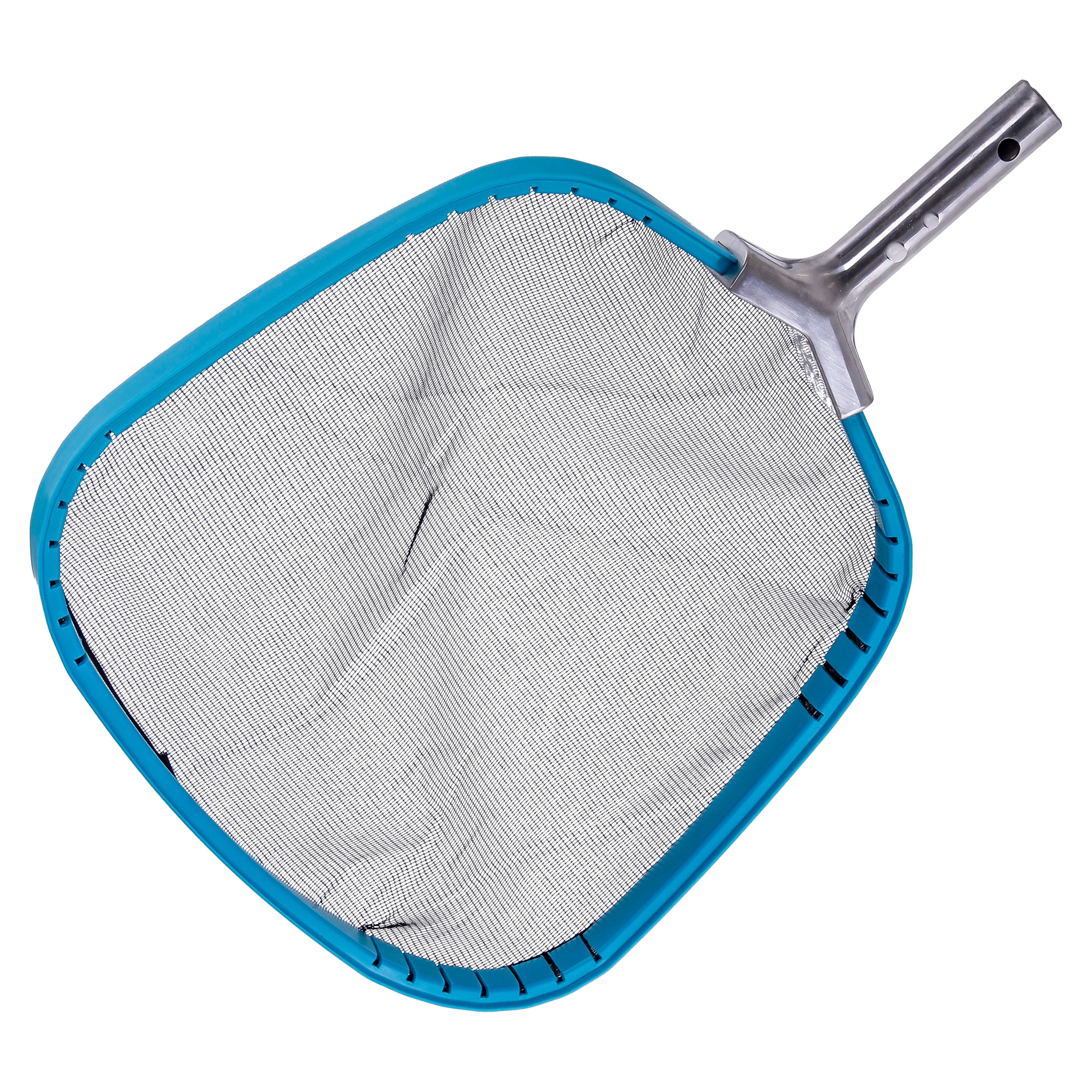 Professional Heavy Duty 14" Swimming Pool Leaf Skimmer Net with Strong Reinforced Aluminum Frame Handle