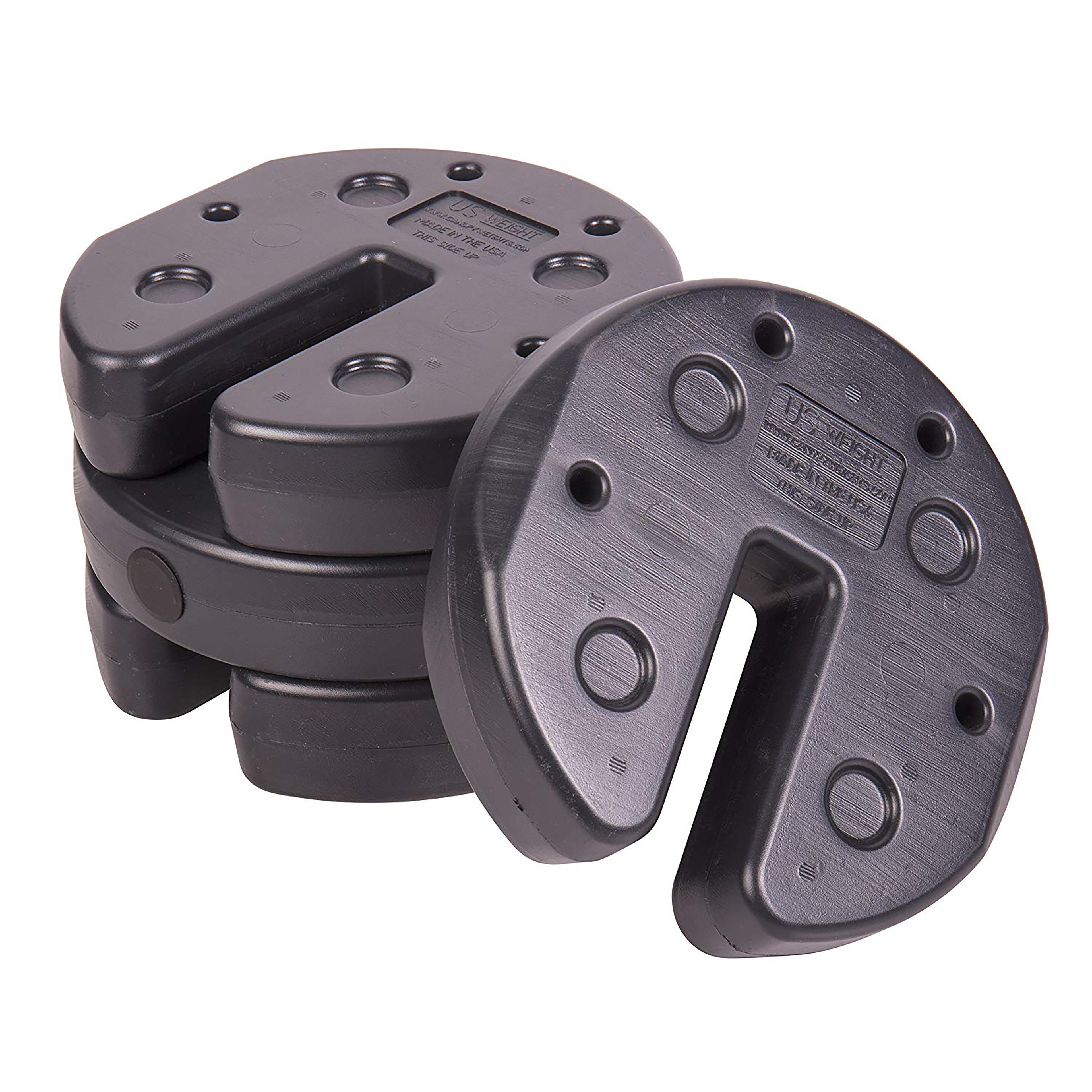 US Weight 20lb Canopy Weight Set for Securing Canopies, Tents, and Umbrellas at Outside Events