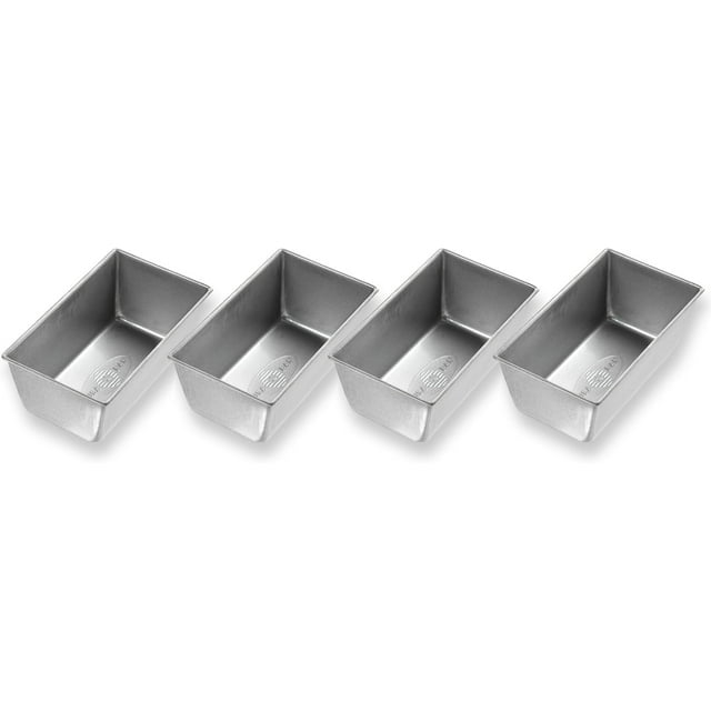 USA Pan Nonstick Mini Loaf Pans, Set of 4