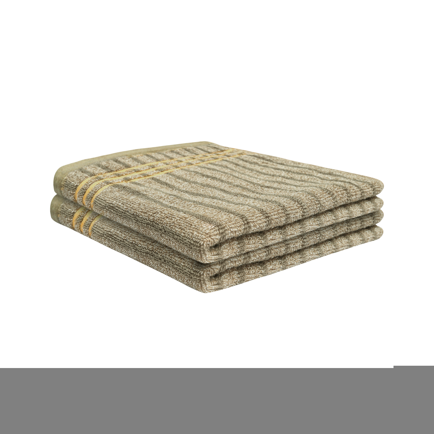 Unbranded 3-piece Reversible Duvet Cover Set Geometric Strip Pattern Blue Grey King