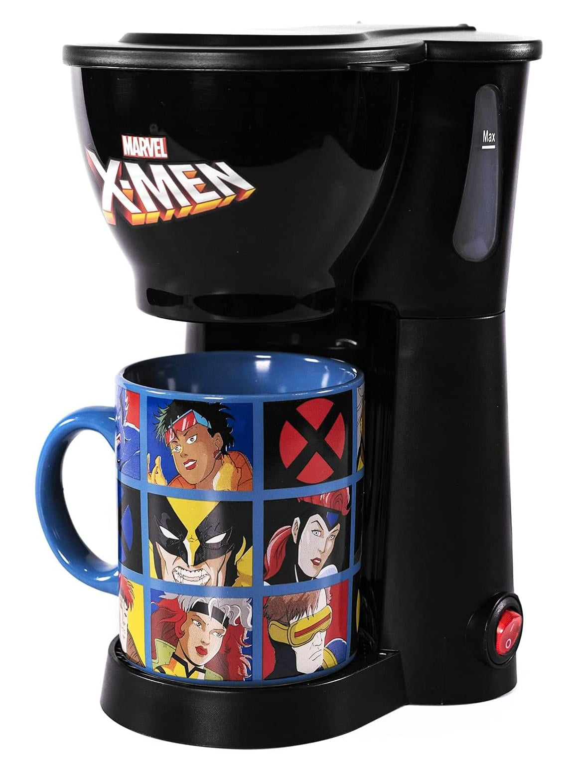 Uncanny Brands Marvel X-Men Coffee Maker Set