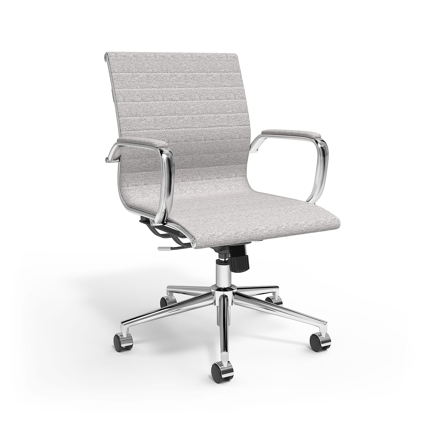 Union & Scale Everell Fabric Managers Chair Heather Gray (53279) UN53279-CC