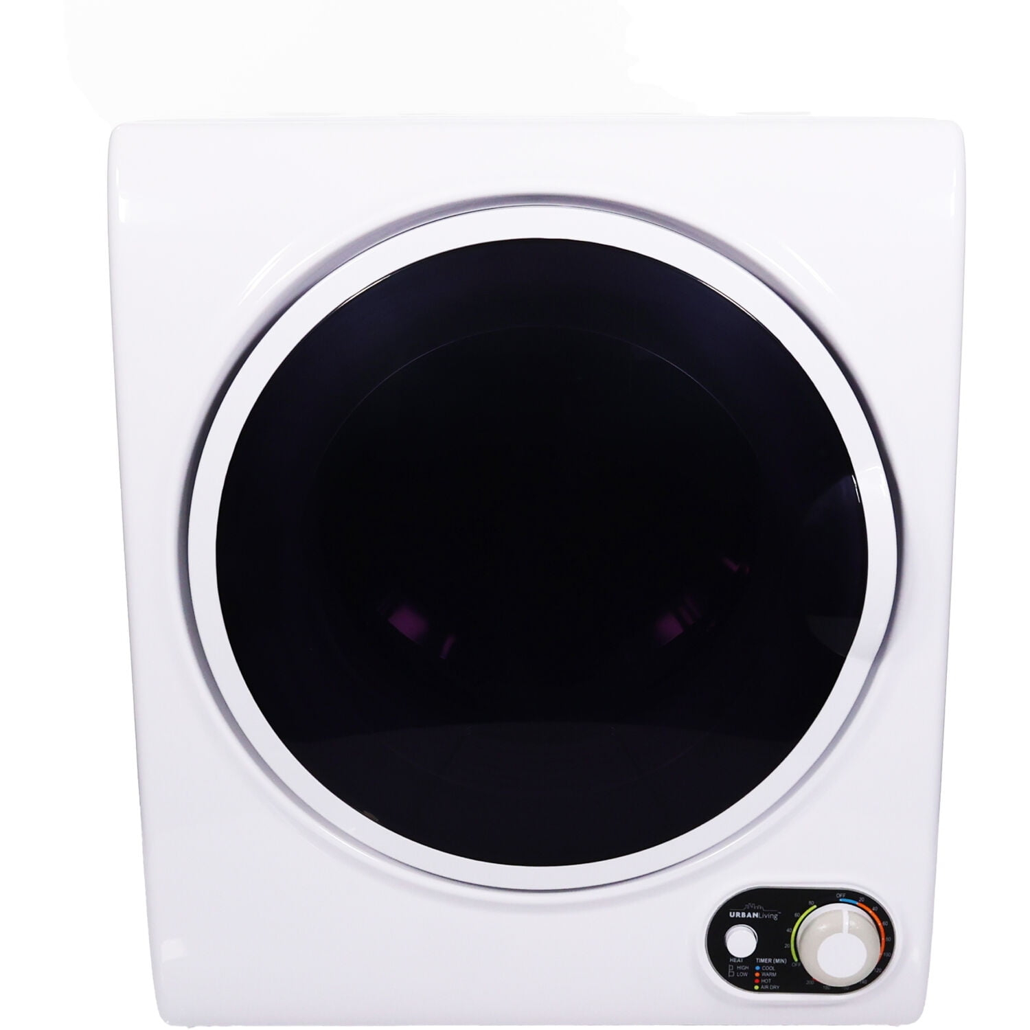 Urban Living 1.5-cu. ft. Compact Electric Dryer, Small Portable Clothes Dryer for Apartment and Small Spaces in White