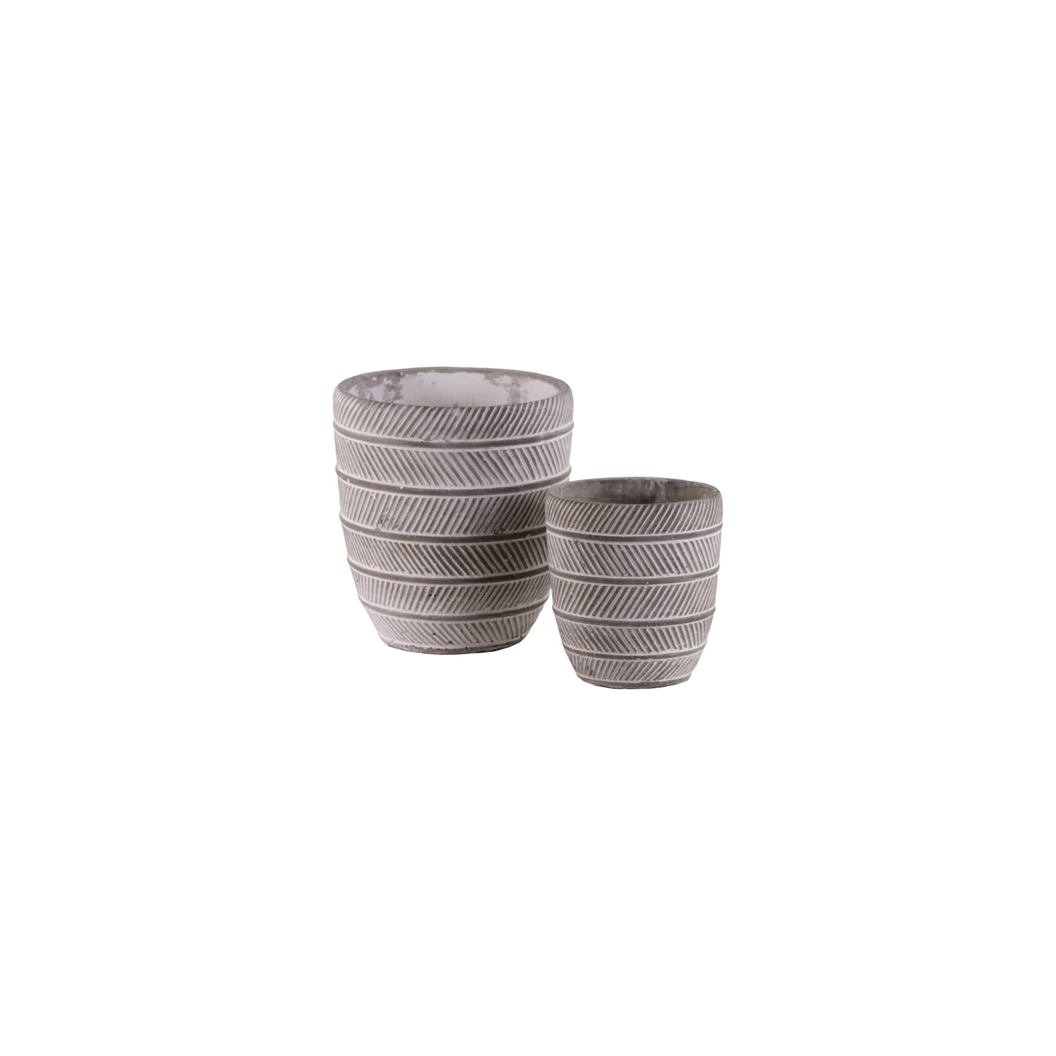 Urban Trends Cement Round  Pot