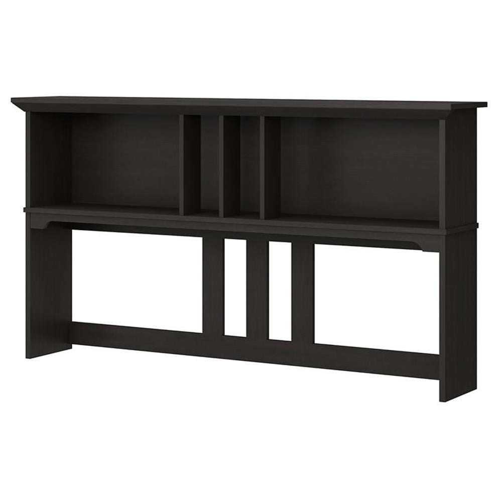 UrbanPro Modern 60W Hutch for L Shaped Desk in Vintage Black