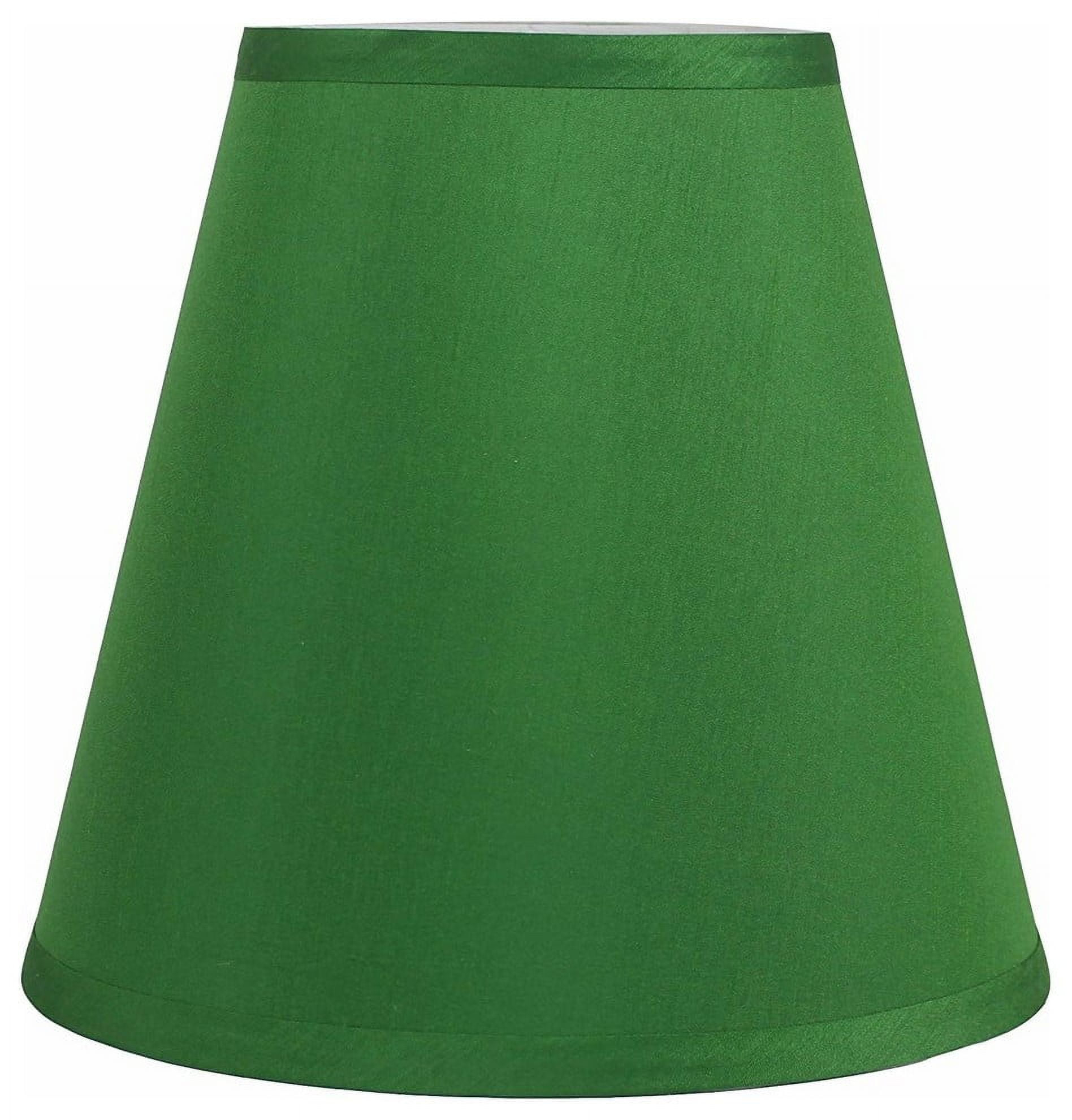 Urbanest Silk Empire Lamp Shade 5x9x8.5", Kelly Green