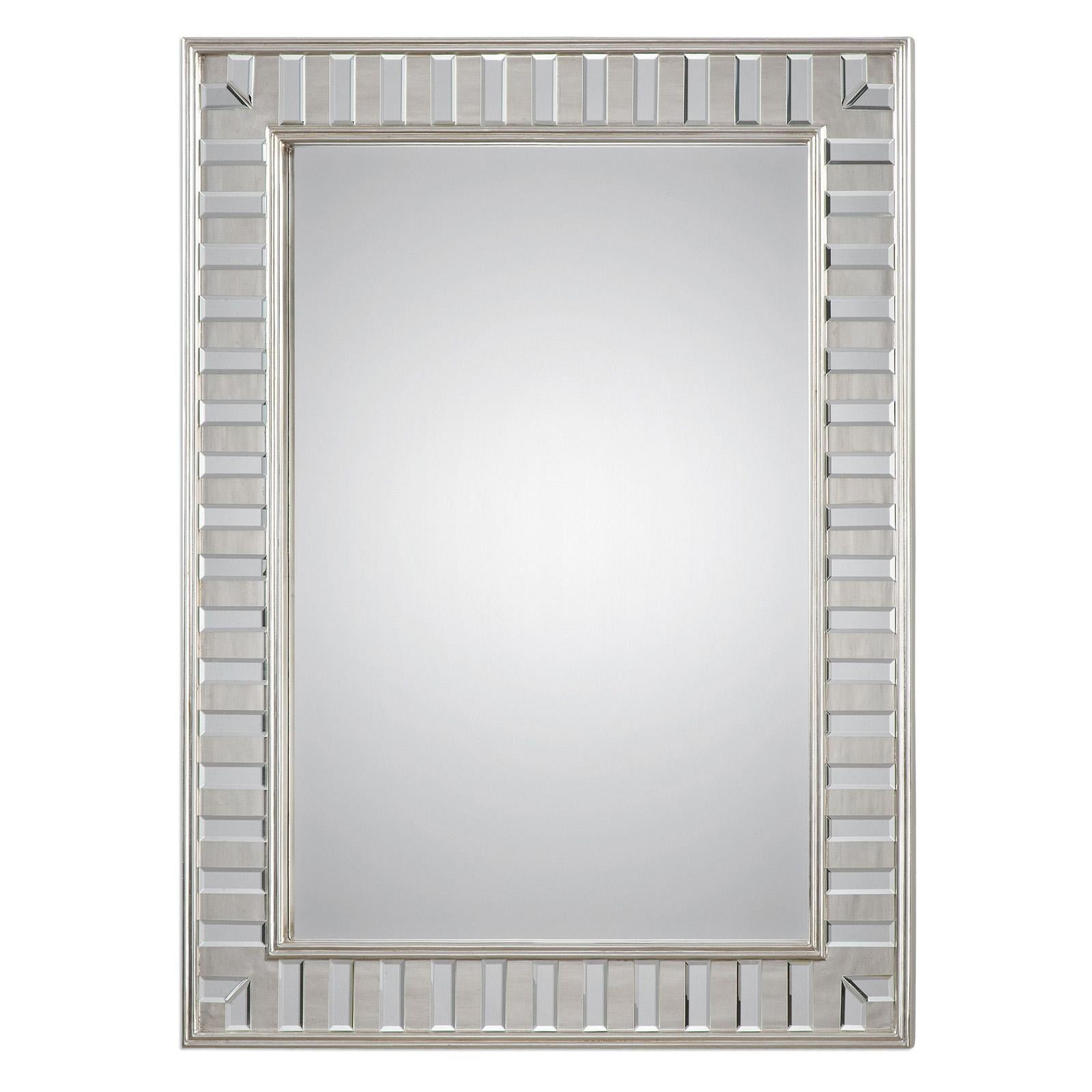 Uttermost Lanester Silver Leaf Mirror