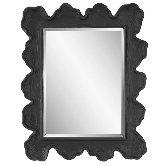Uttermost Sea Coral Natural Black 27 1/4" x 34 1/4" Wall Mirror