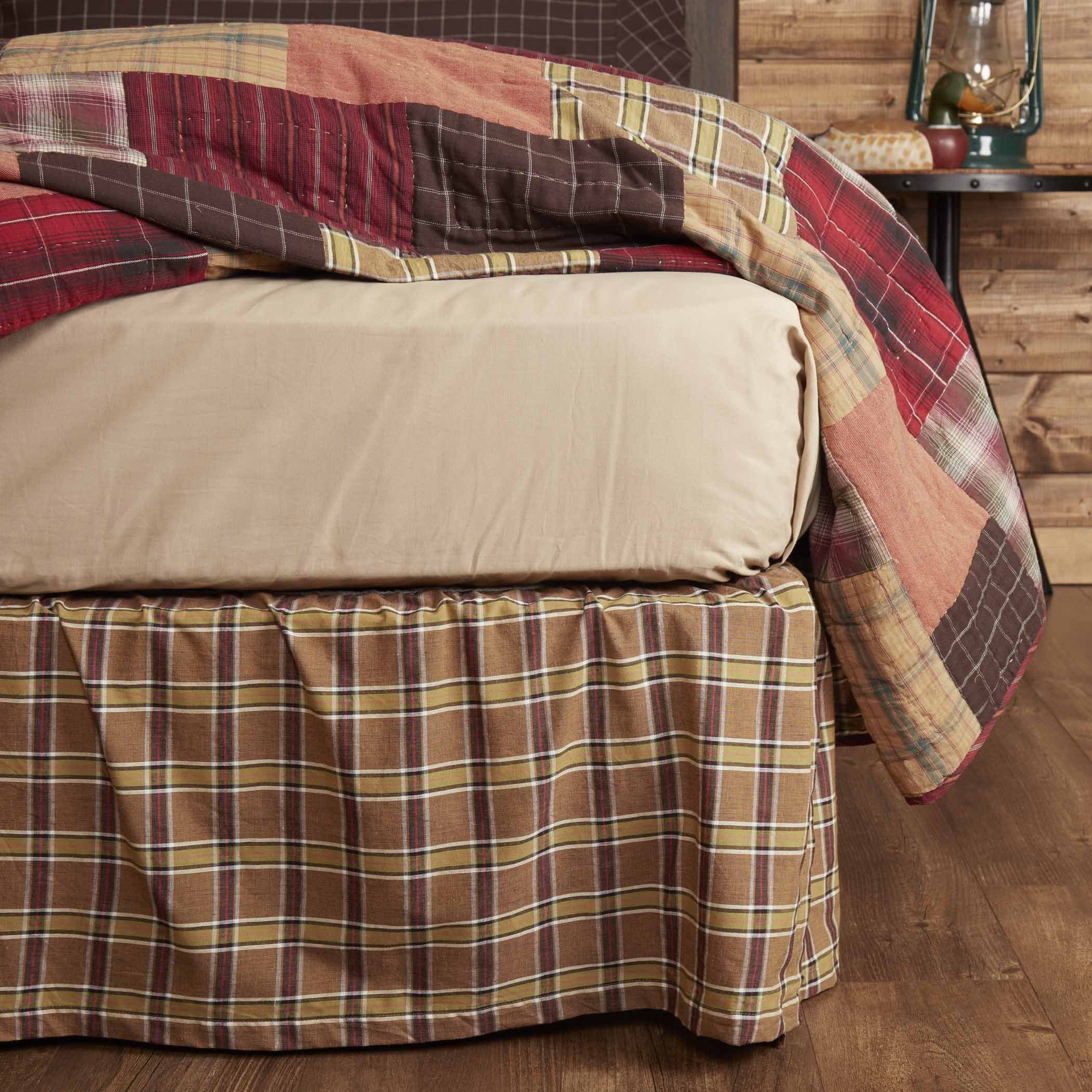 VHC Brands Wyatt Tailored Bed Skirt