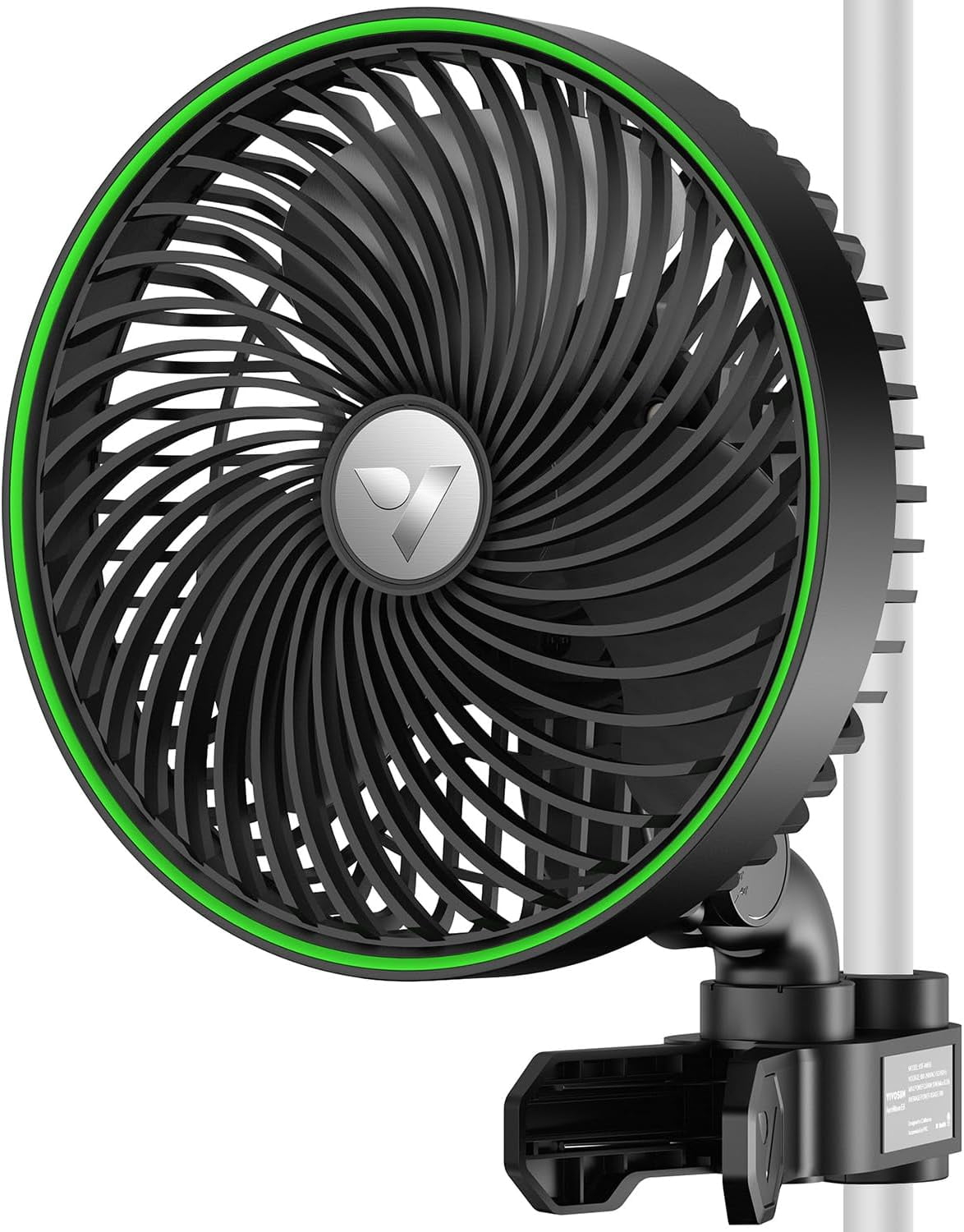 VIVOSUN AeroWave E6 6 in 10-Speed Smart Wi-Fi Clip On Fan