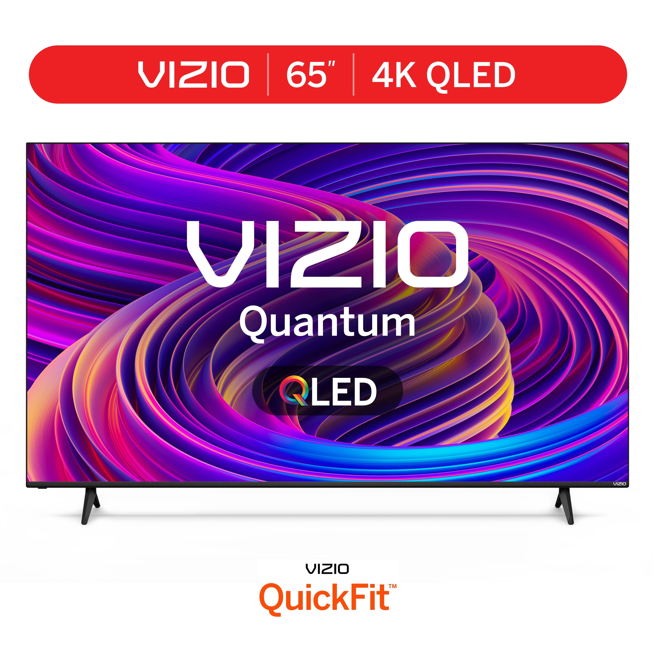 VIZIO 65" Class Quantum 4K QLED HDR Smart TV (NEW) M65Q6-L4