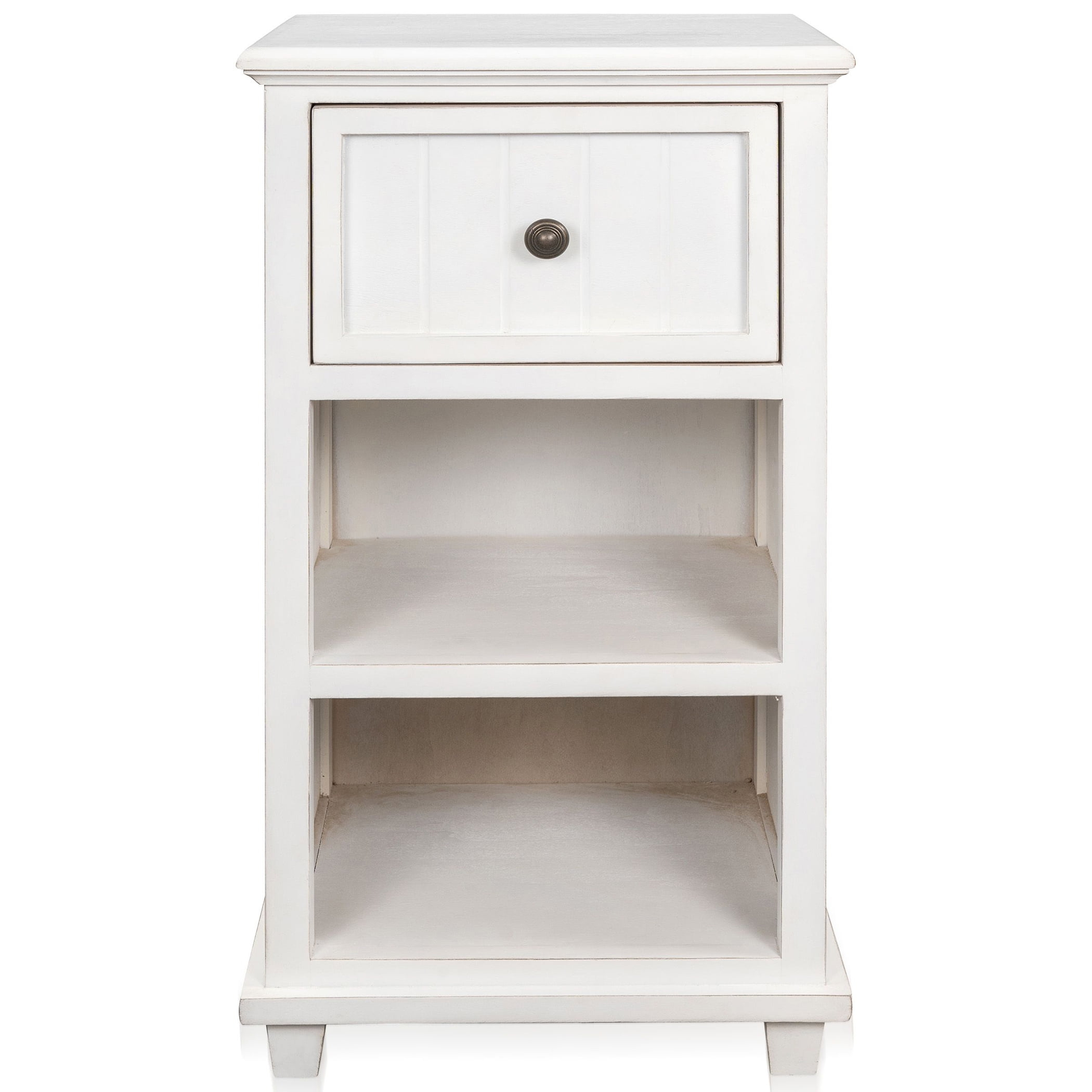 Egg Shell - Drawer Side Table - 13In W. X 30In Ht. X 16In D.