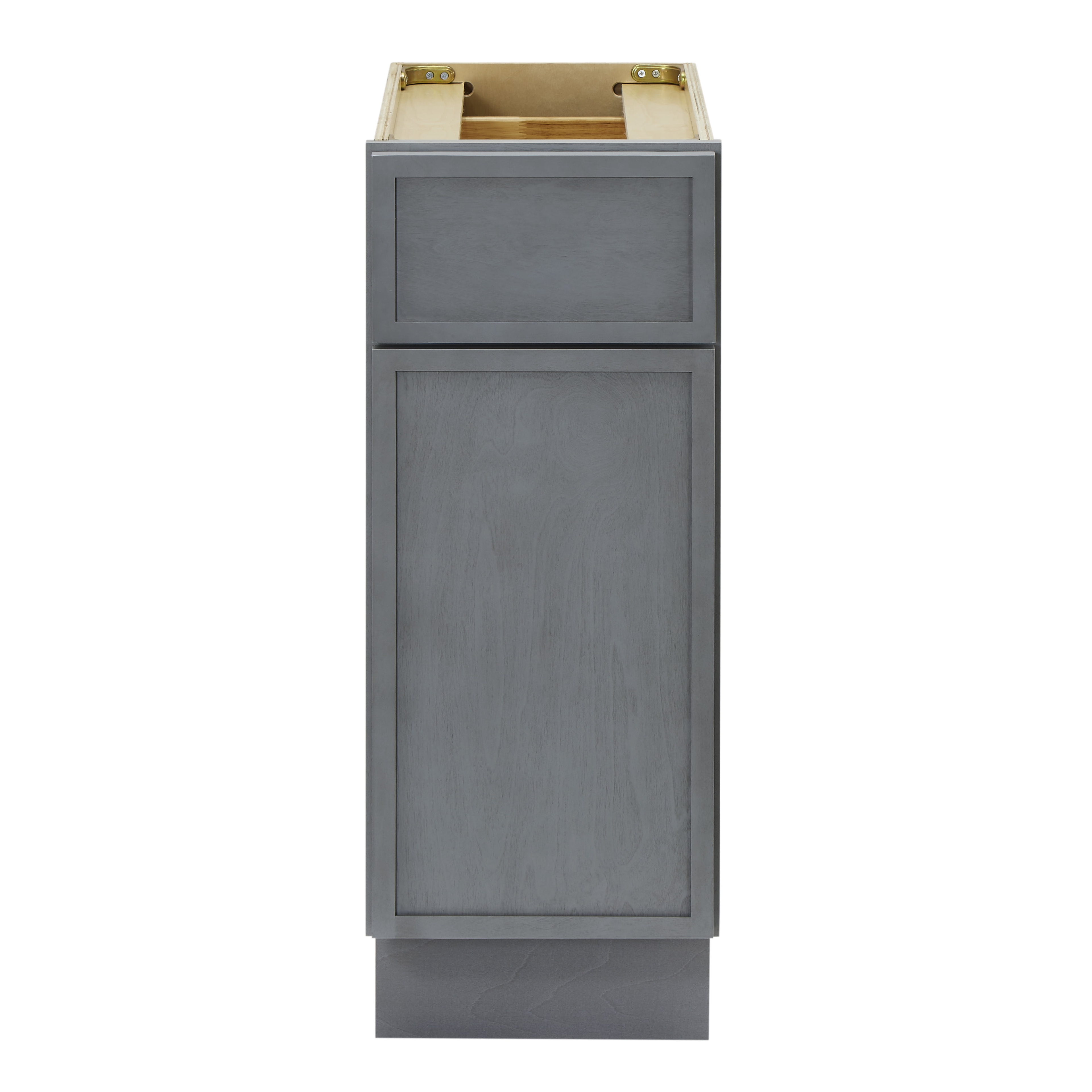 Vanity Art 12" W Birch Plywood Freestanding Single Base Storage Cabinet with Soft Close Door