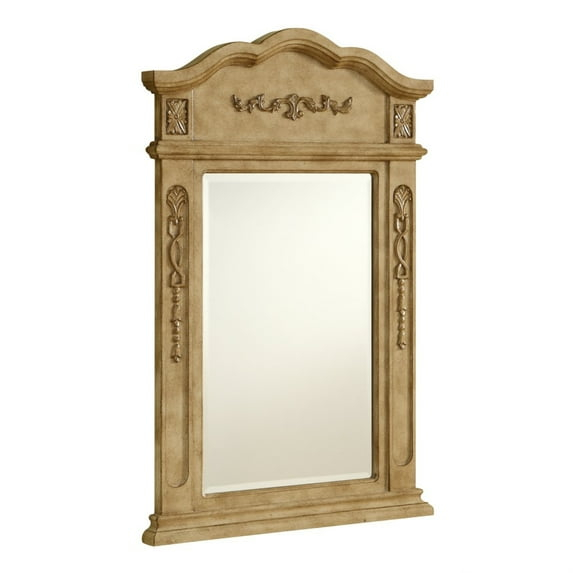 Vanity Mirror 24" x 36" Antique Beige
