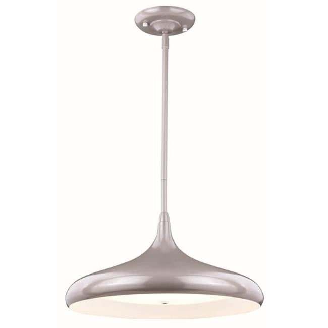 Bacio LED Taupe Motion Sensor Dome Pendant Light