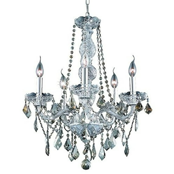 Verona 5 light Chrome Chandelier - V7855D21C-GT/RC